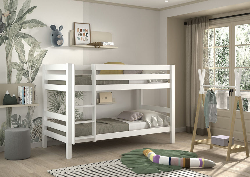 Pino wooden bunk bed 140