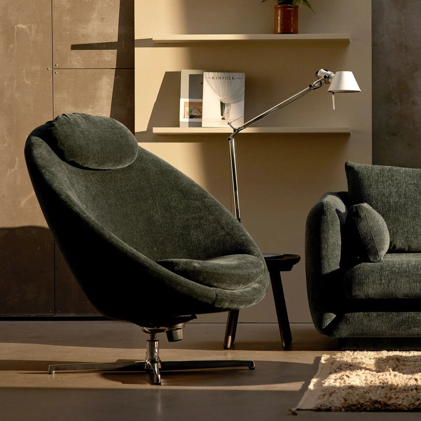 Pace bársony forgófotel