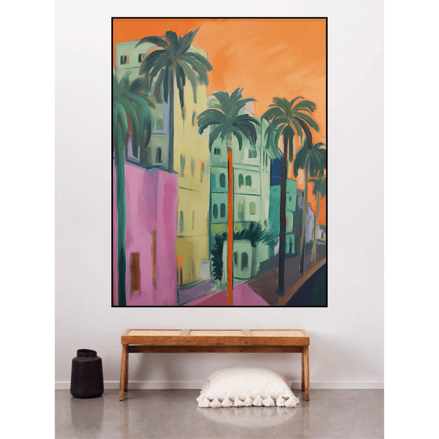 Palm Street dizájn vászonkép - Dutch Home