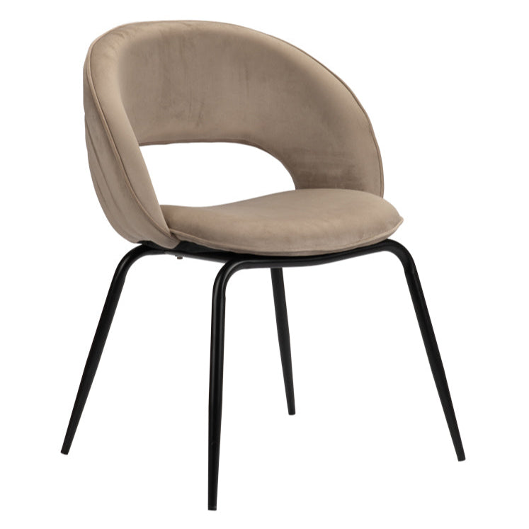 Rainbow bársony szék