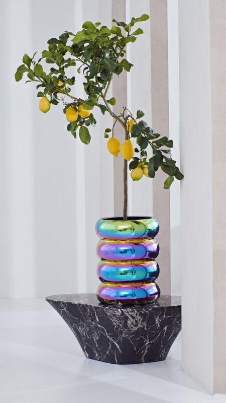 Oval PP coffee table