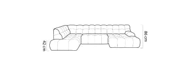 Cocoon XL sarokkanapé
