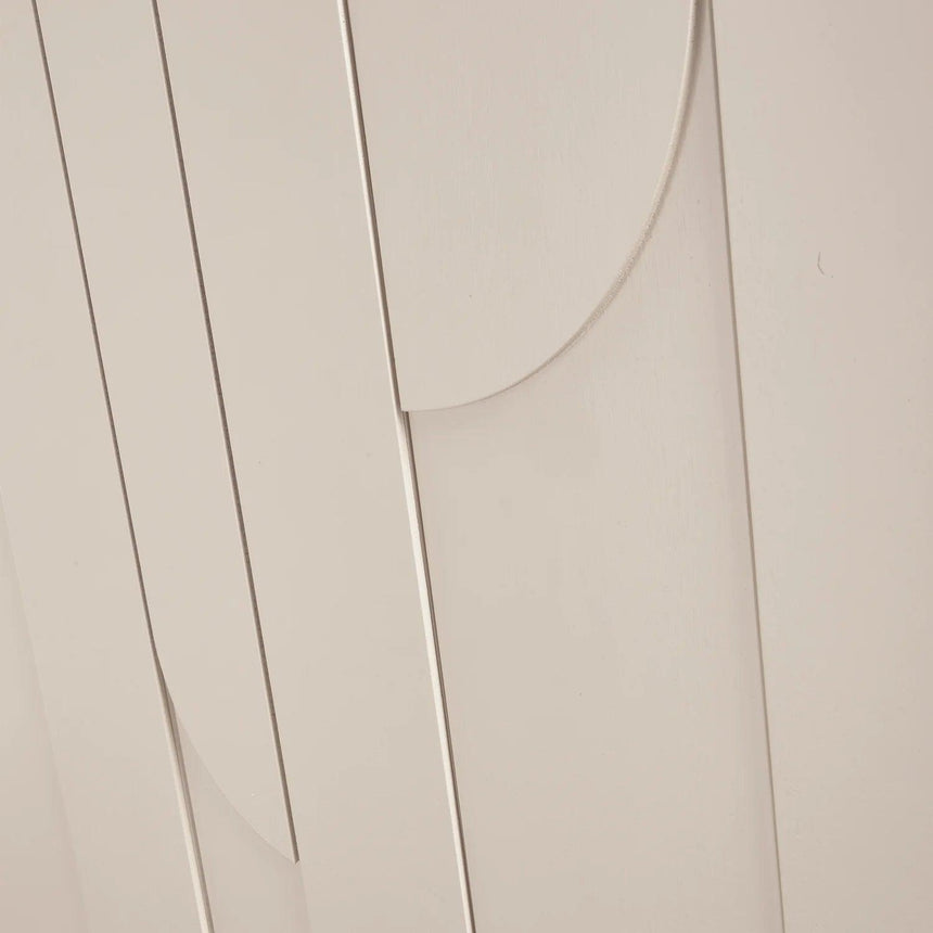 Rain wooden cabinet with clothes hangers