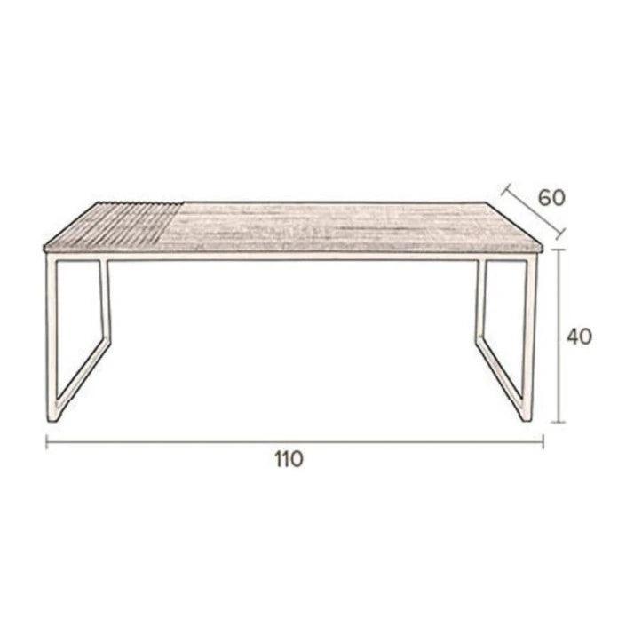 Randi fa dohányzóasztal