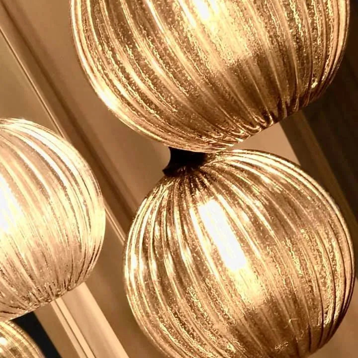 Glow M5 Ripple Ball üveg függőlámpa