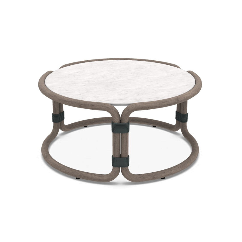 Rotin kerti dohányzóasztal