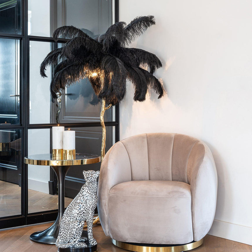 Jago bársony forgó fotel-6