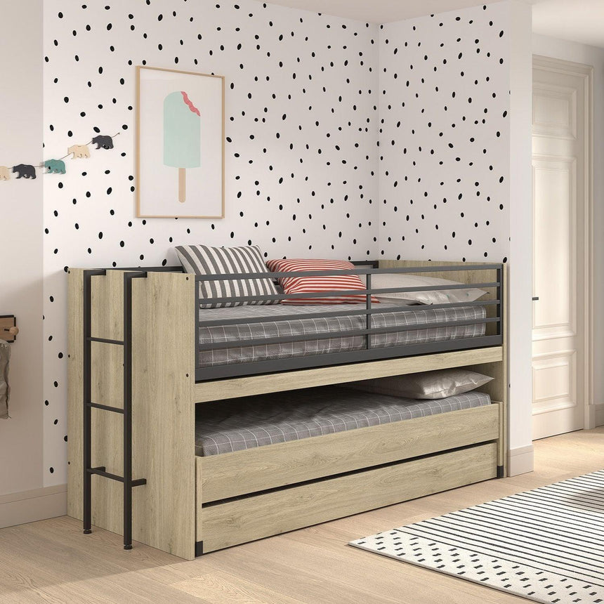 SAM wooden bunk bed