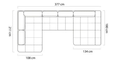 Santo XL kanapé