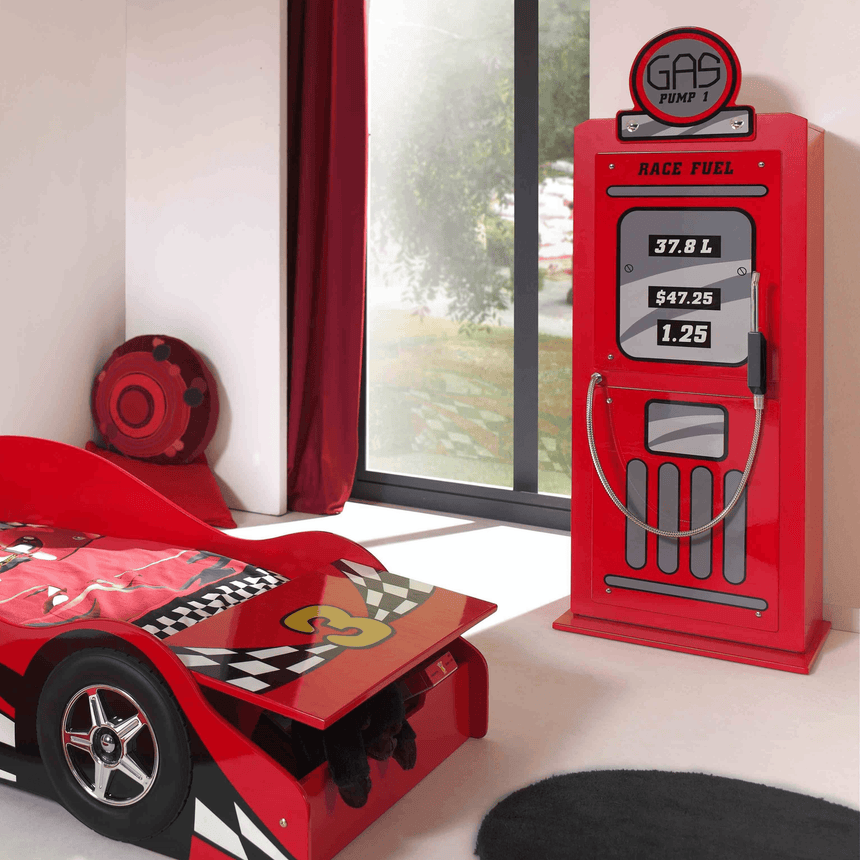 Gas Pump wooden children's cabinet