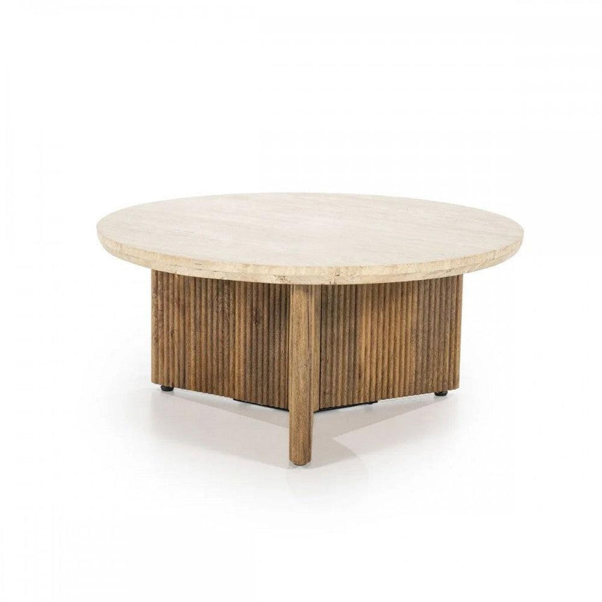 Sara mészkő dohányzóasztal