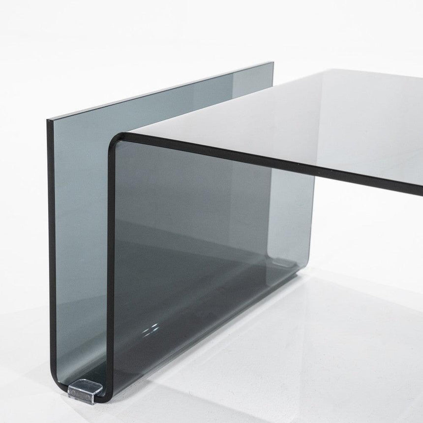 Shadow üveg dohányzóasztal