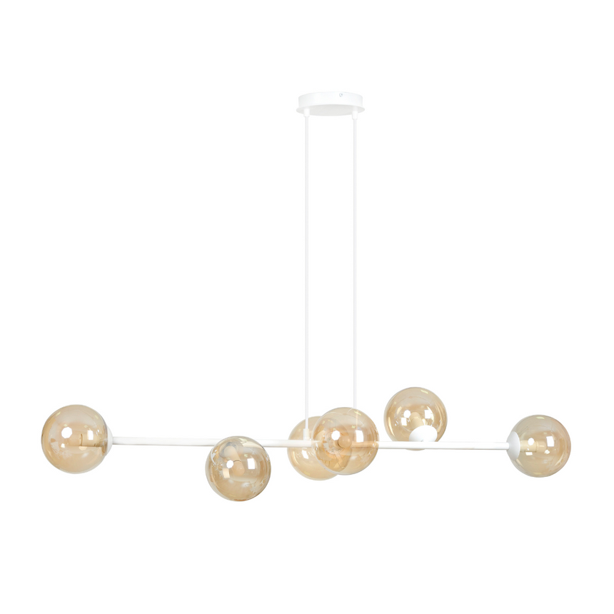 Rossi 6 WH fém függőlámpa