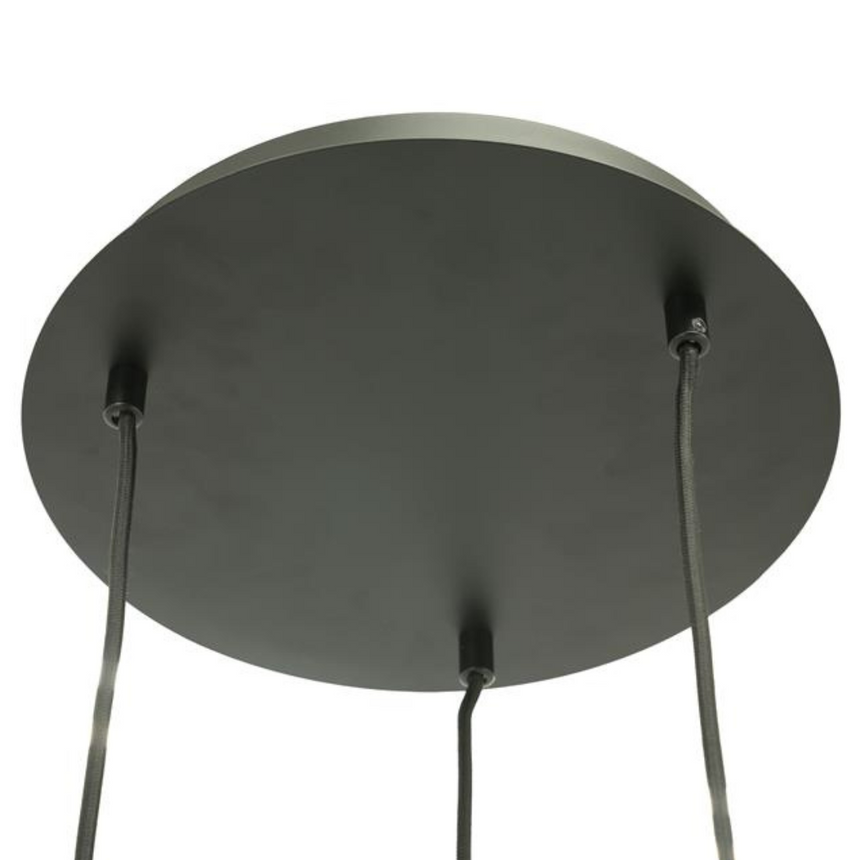 Shona 3 glass pendant lamp