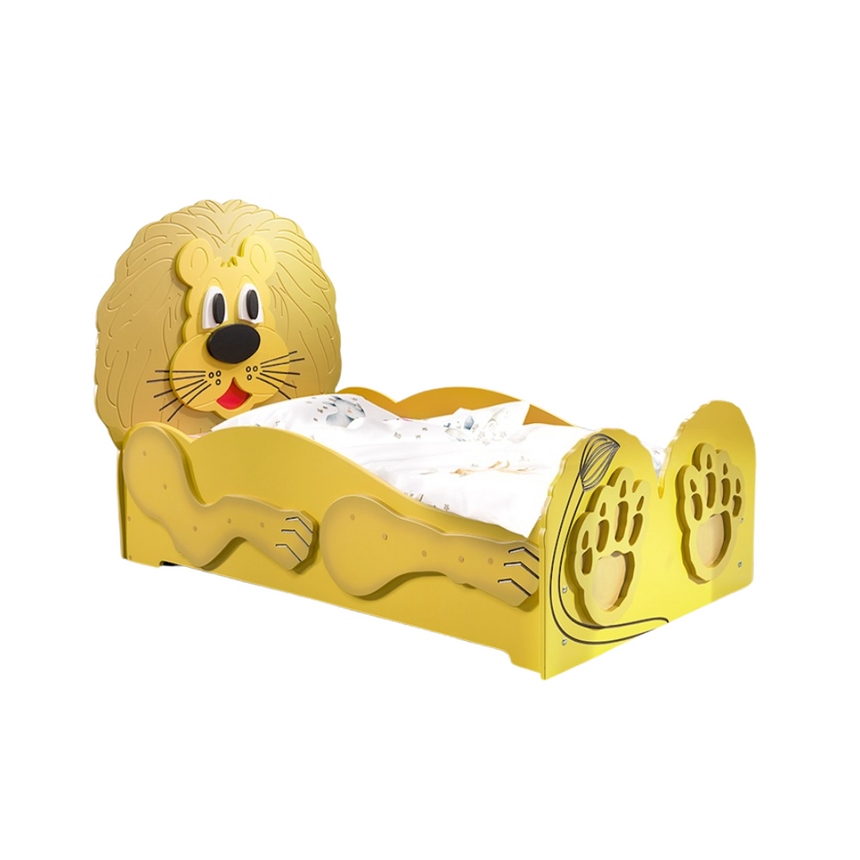 Lion wooden children's bed