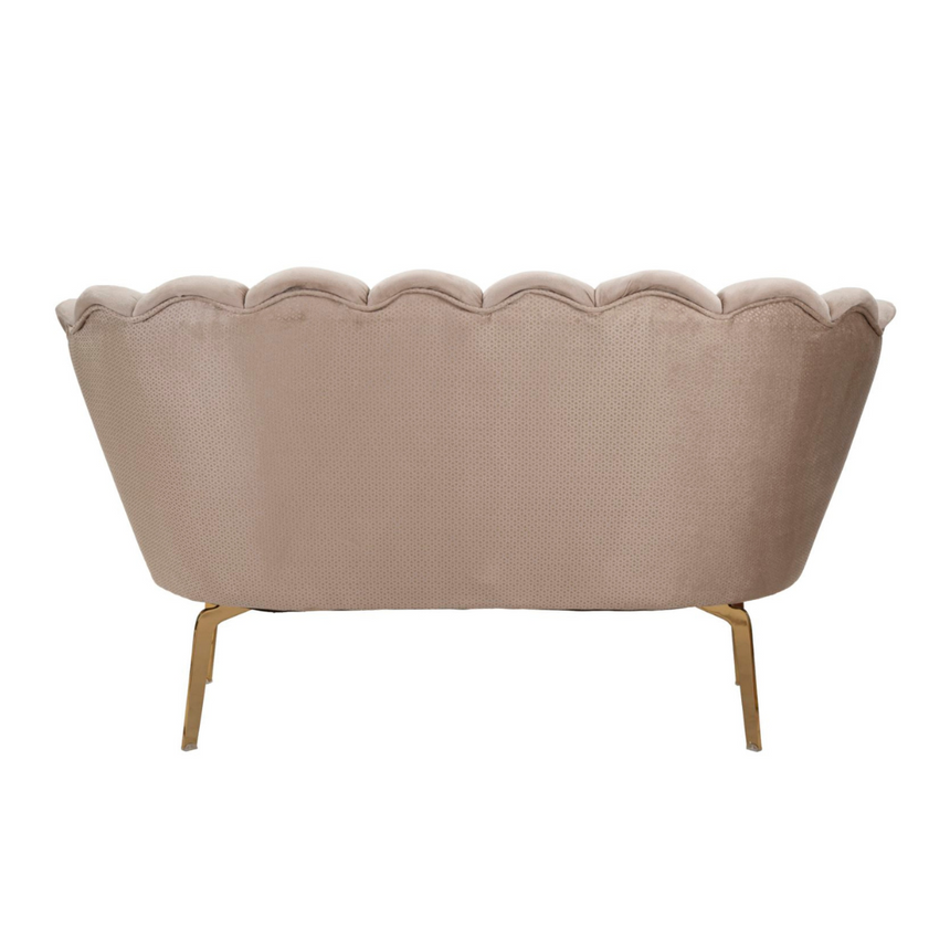 Vienna Plus 2-seater velvet sofa