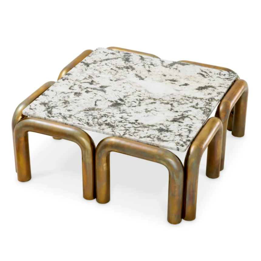 Sunwood márvány dohányzóasztal