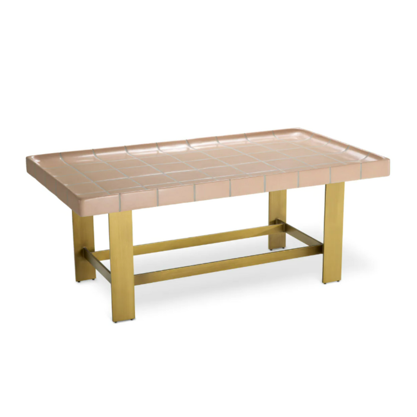 Adrian fém dohányzóasztal