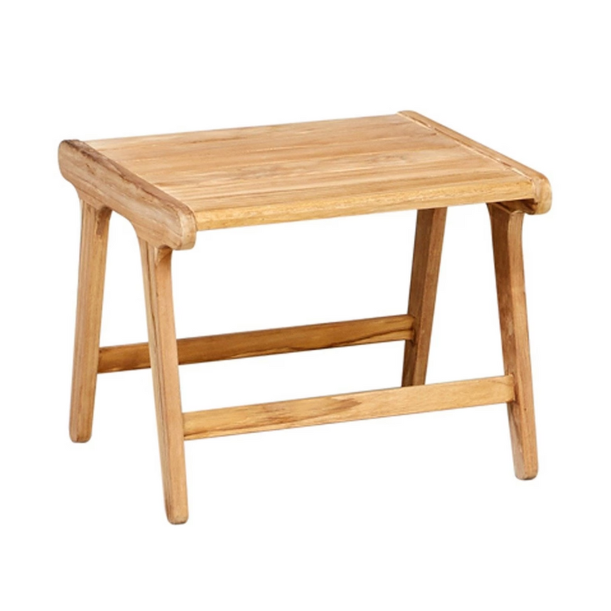 Spruce wood garden storage table