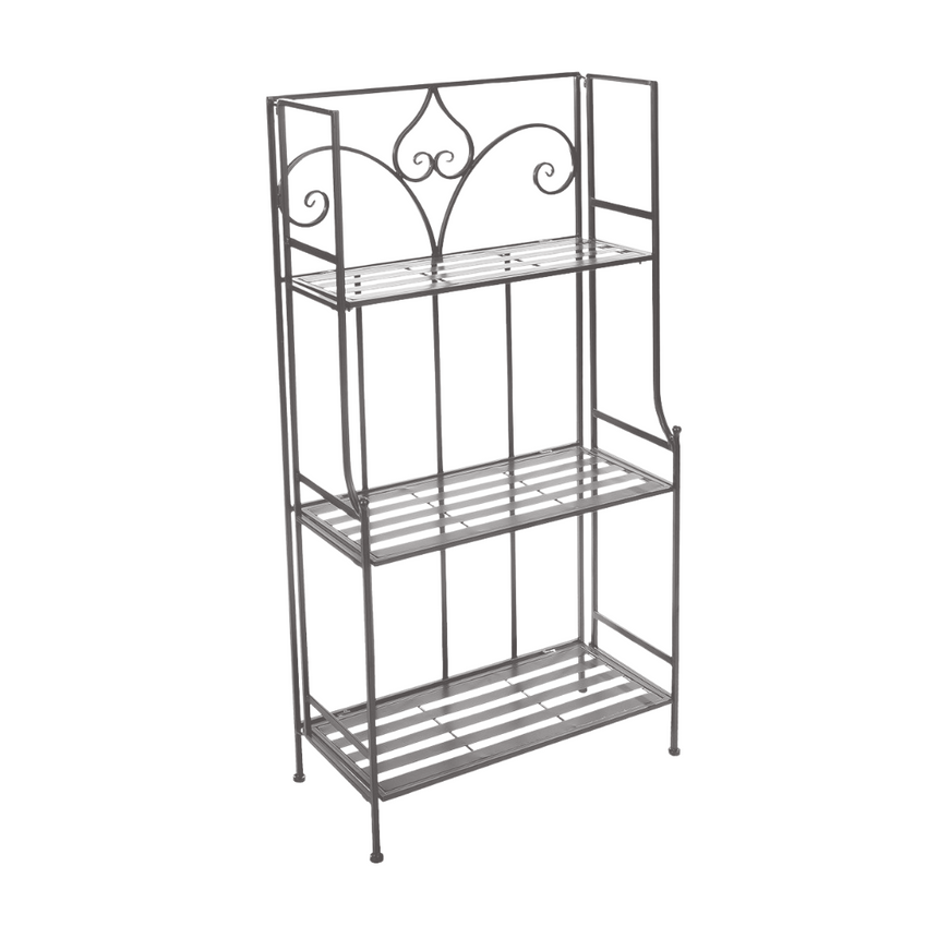 Stripes fém kerti polc