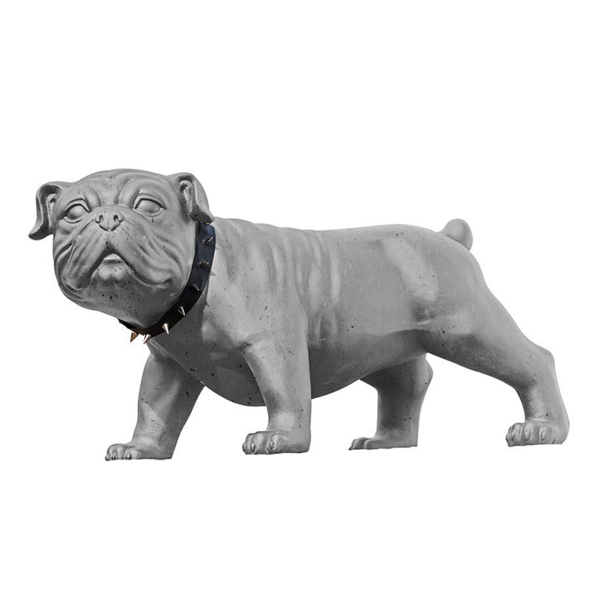 Bobby beton kerti szobor