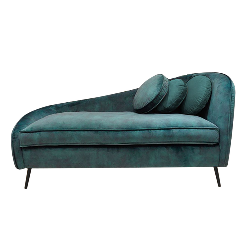 Velvet 2-seater velvet sofa