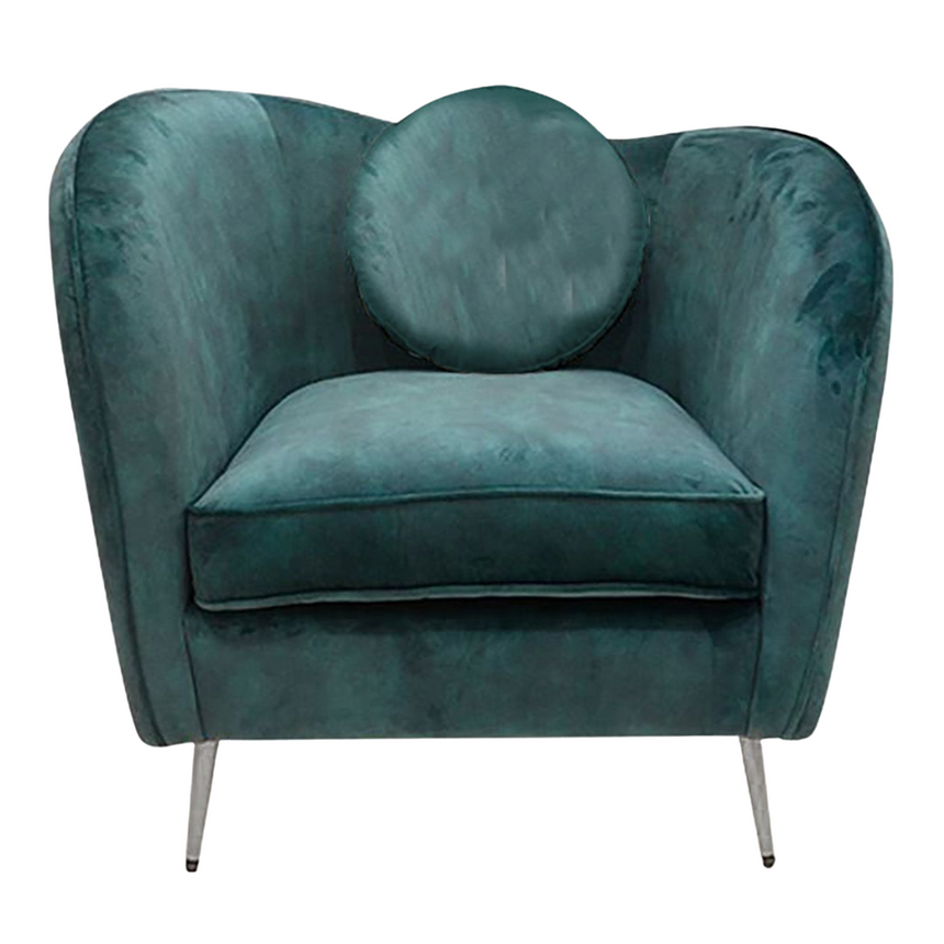 Glamour Chic bársony fotel