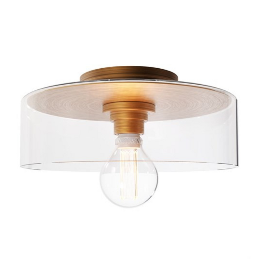 Glow üveg mennyezeti lámpa