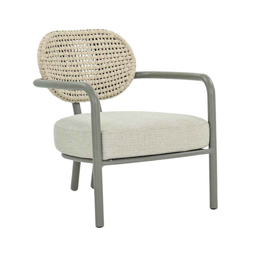 Lugano fém kerti fotel