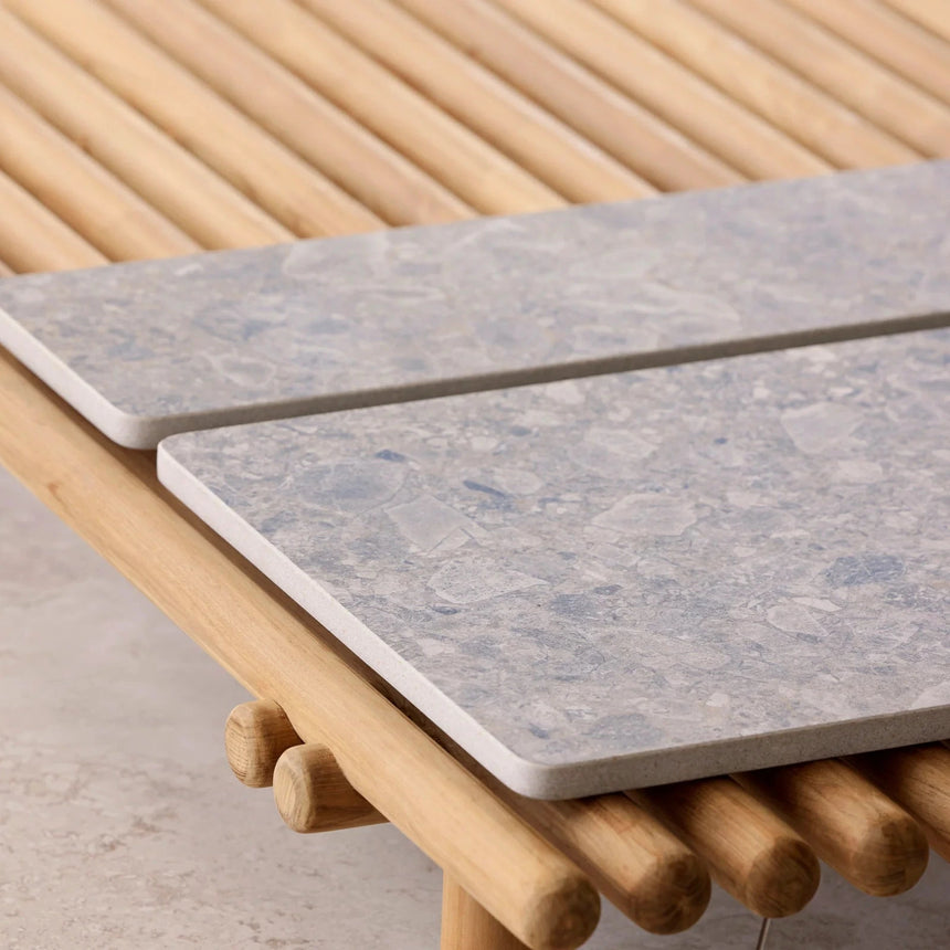 Sticks fa kerti dohányzóasztal