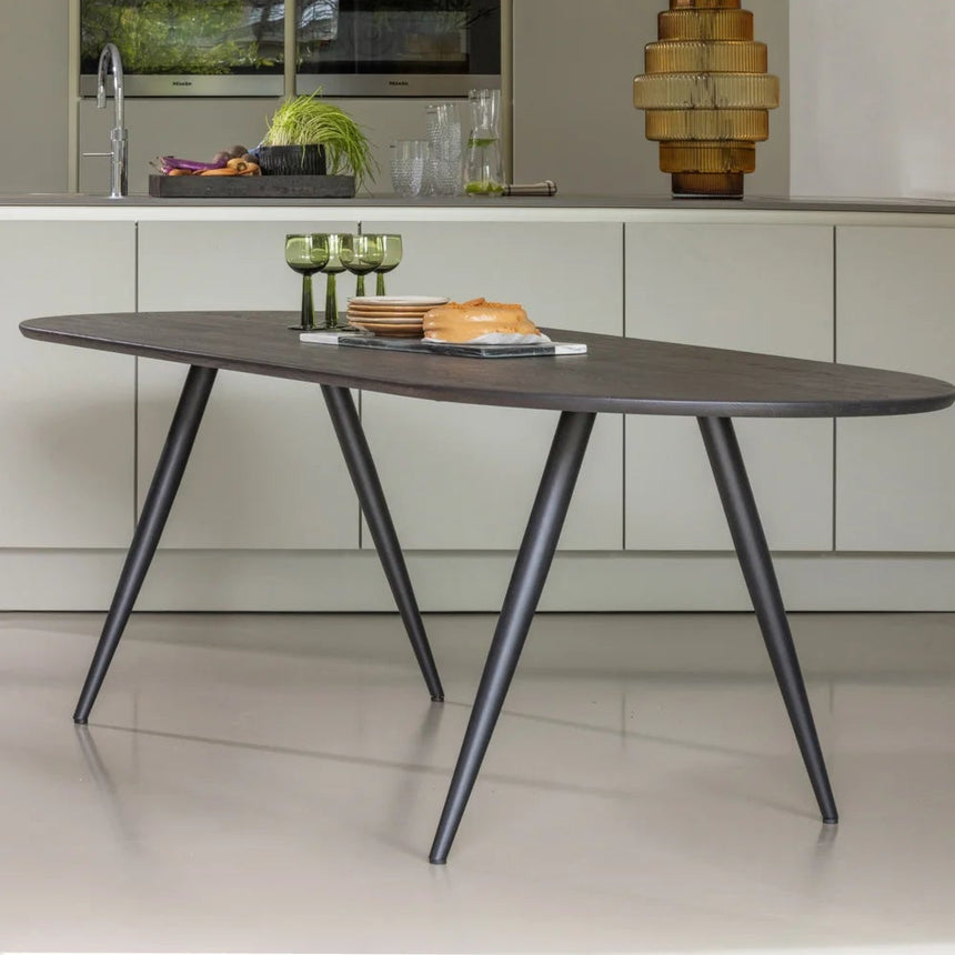 Tablo Conical fa étkezőasztal 220x90