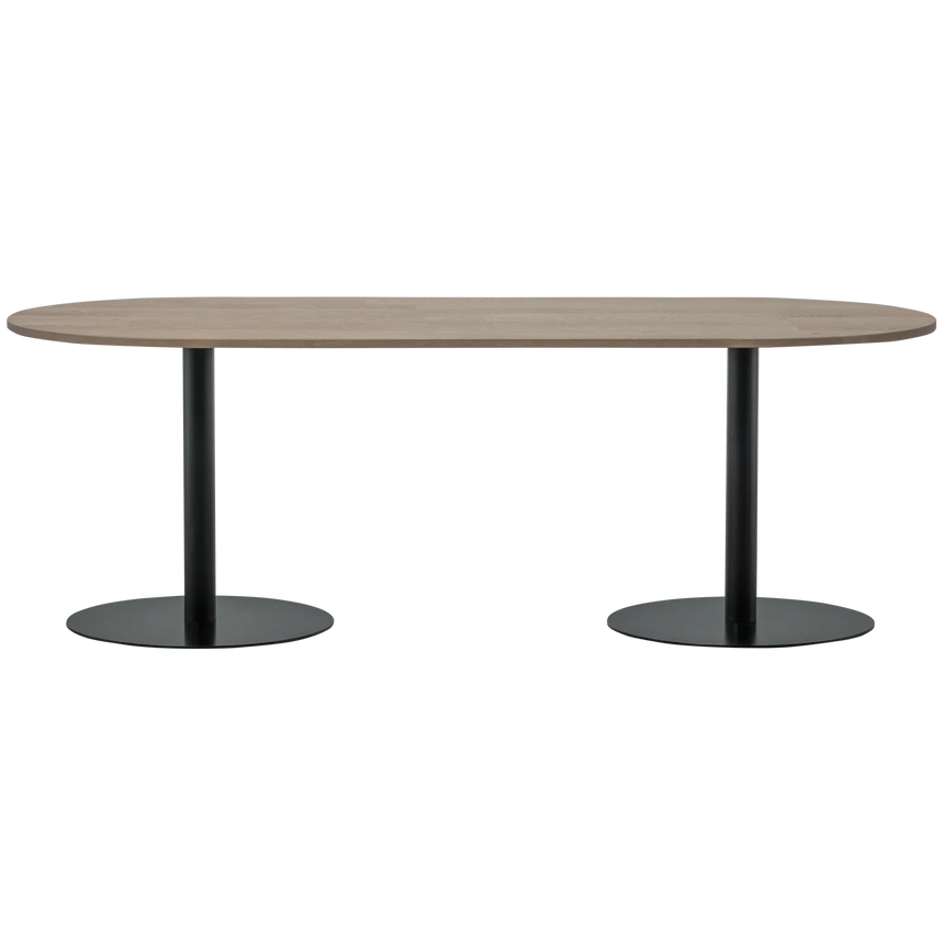 Tablo Oval fa étkezőasztal 220x90