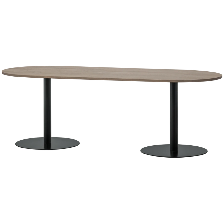 Tablo Oval fa étkezőasztal 220x90