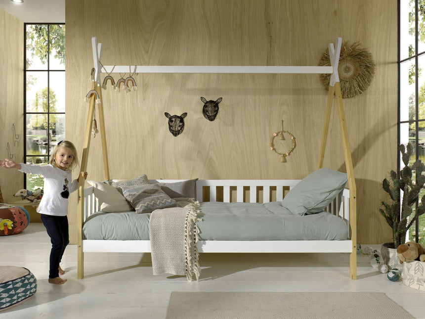 Tipi HK wooden children's bed, 90x200