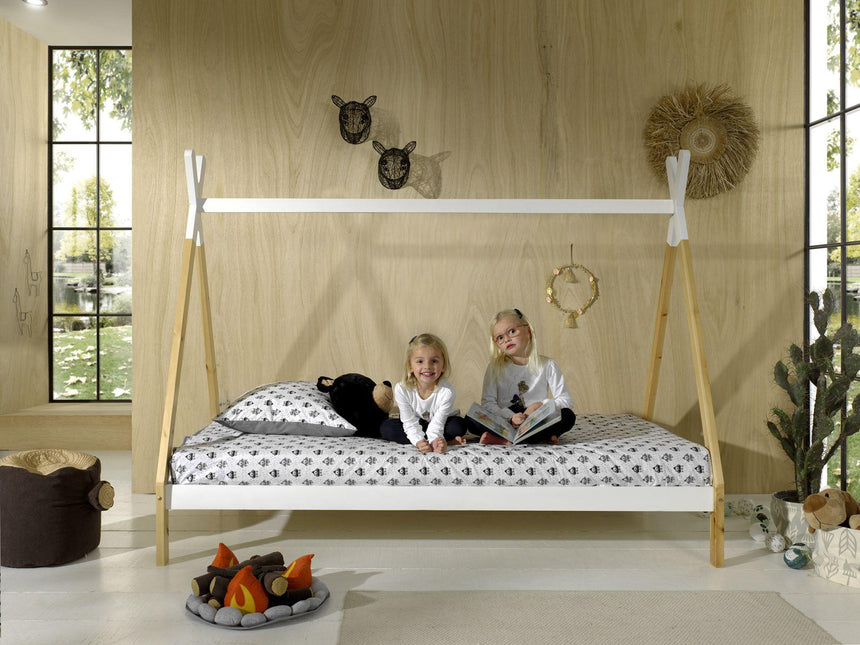 Tipi LP wooden children's bed, 90x200