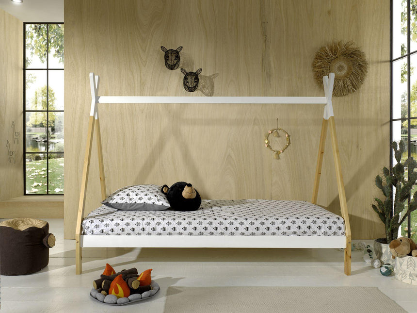 Tipi LP wooden children's bed, 90x200