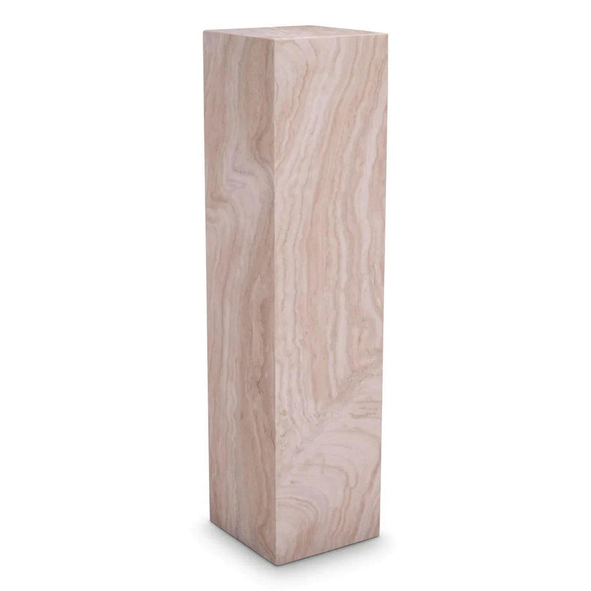 Lucca limestone column tall