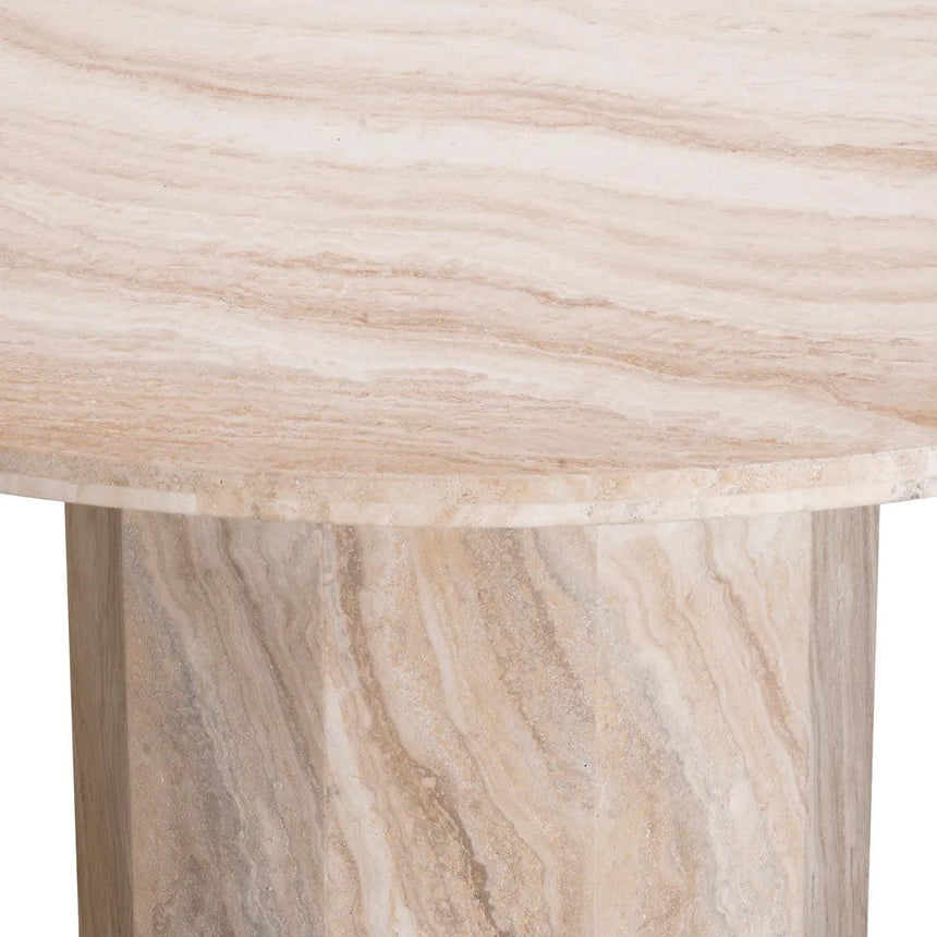 Florence limestone dining table