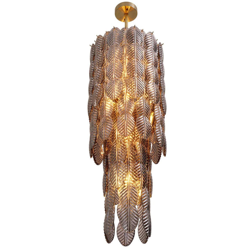 Sahure glass chandelier 123cm