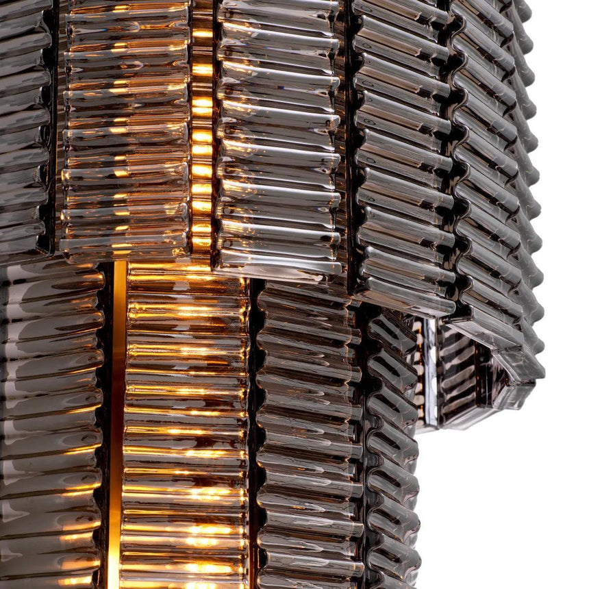 Imperial glass wall lamp