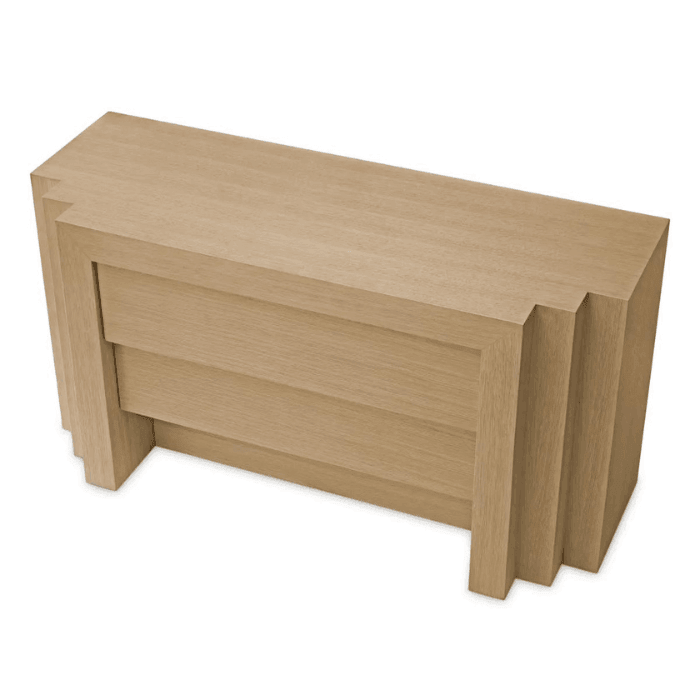 Metropolitan wooden chest of drawers 134x70.5