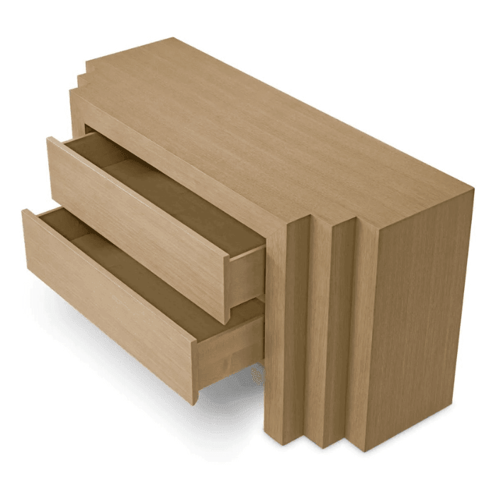 Metropolitan wooden chest of drawers 134x70.5