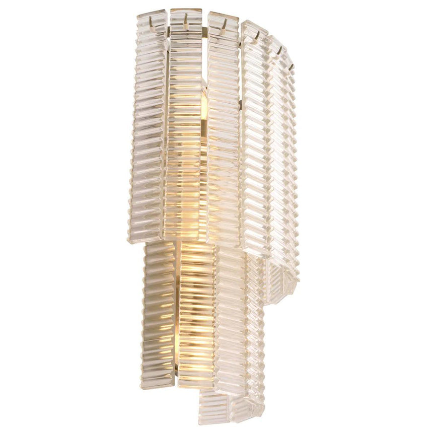 Imperial glass wall lamp