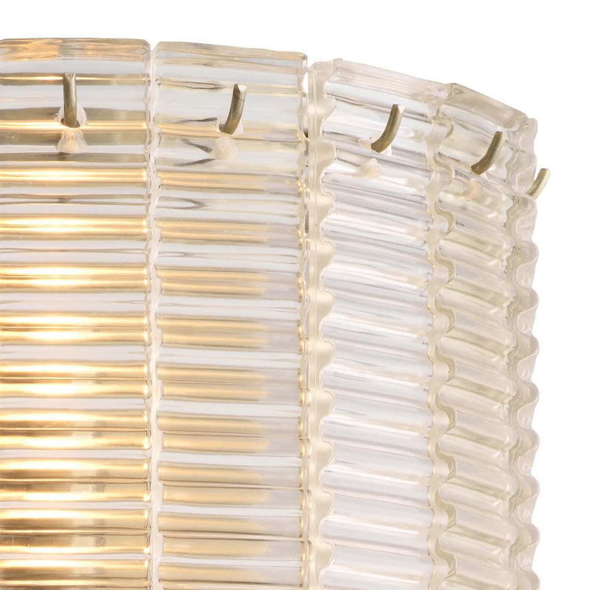 Imperial glass wall lamp