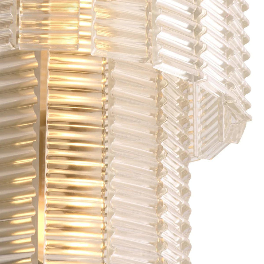 Imperial glass wall lamp