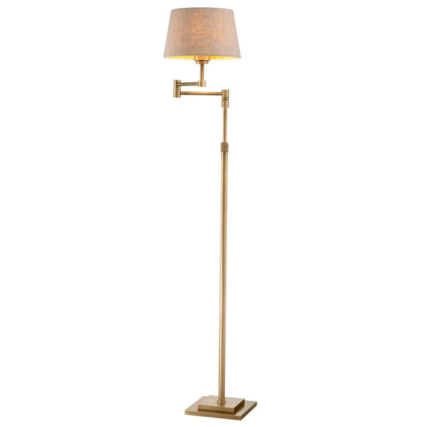 Corbin fabric floor lamp