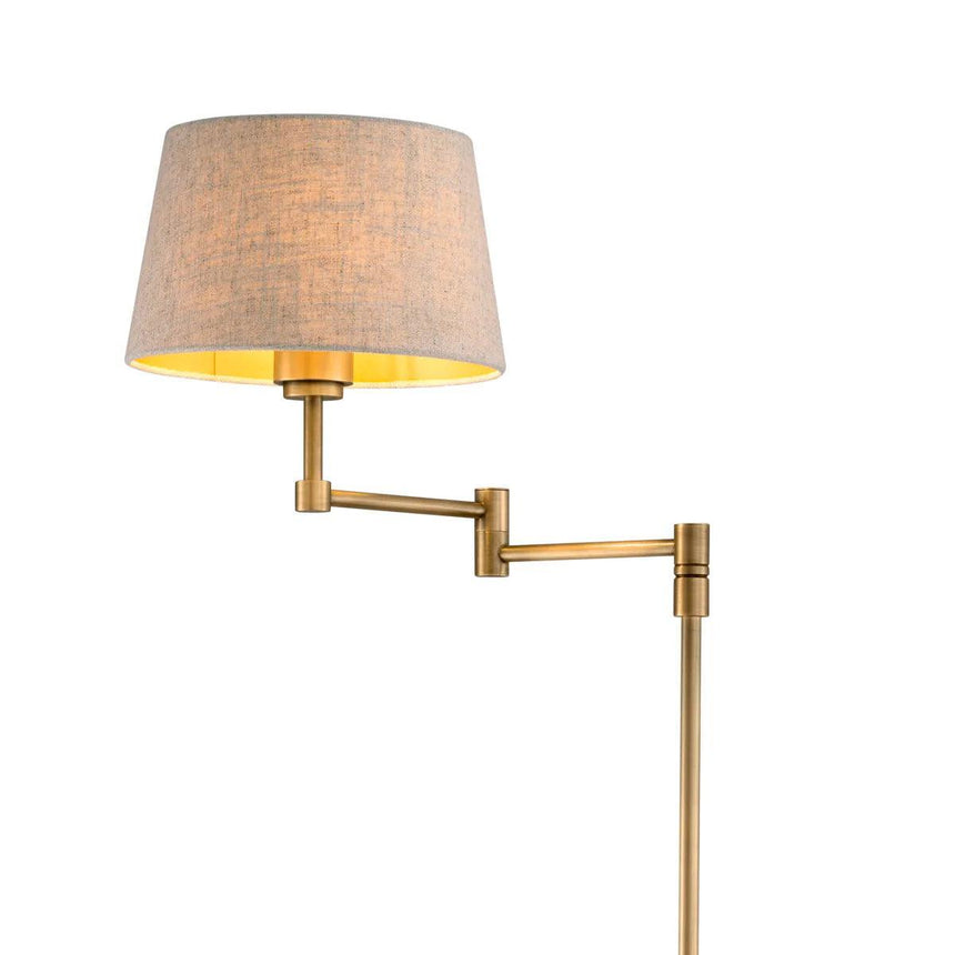 Corbin fabric floor lamp