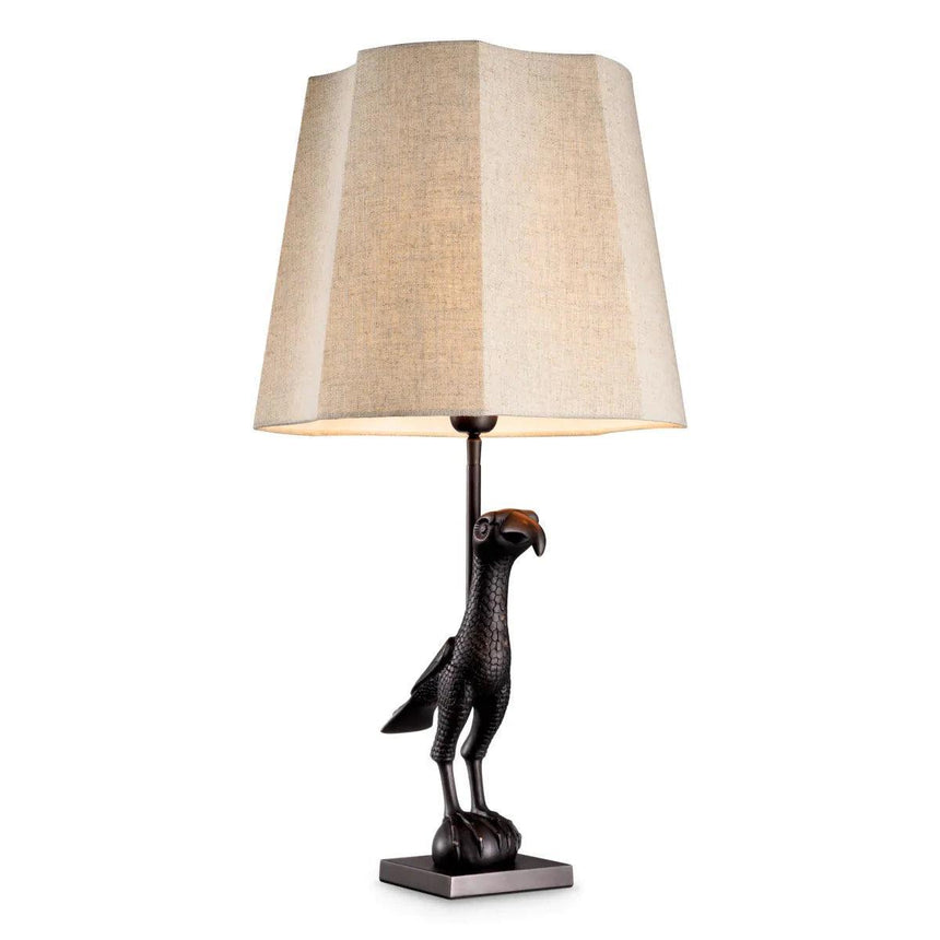 Falcon metal table lamp
