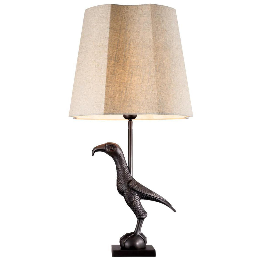 Falcon metal table lamp