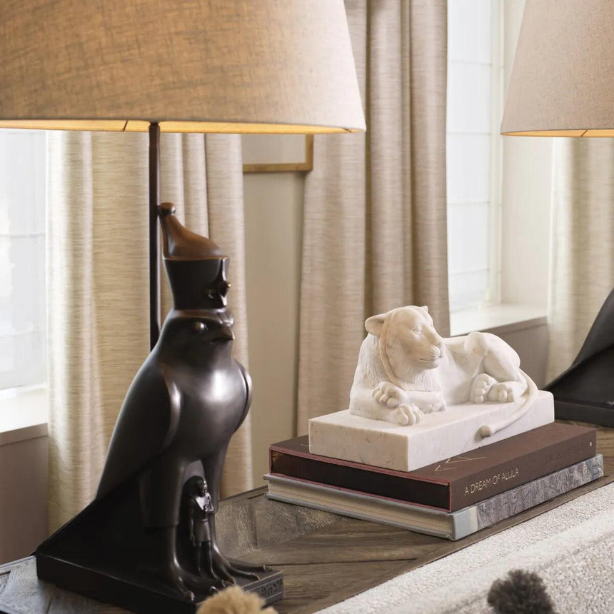 Horus metal table lamp